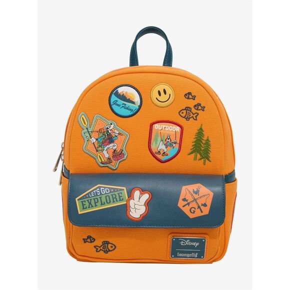 Loungefly Disney A Goofy Movie Camping Canvas Mini Backpack main image 4